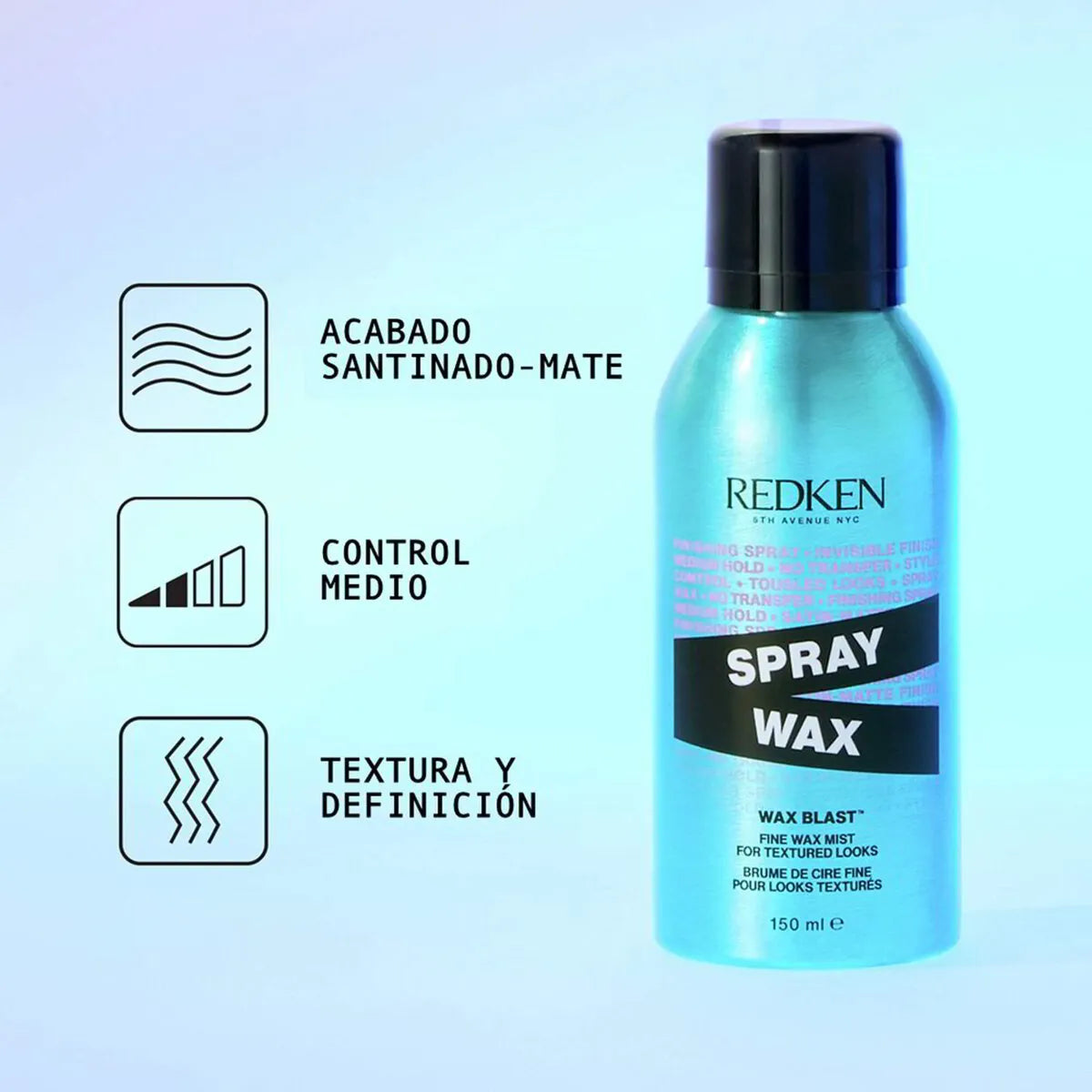 Redken Cera Invisible En Spray Wax Blast 10