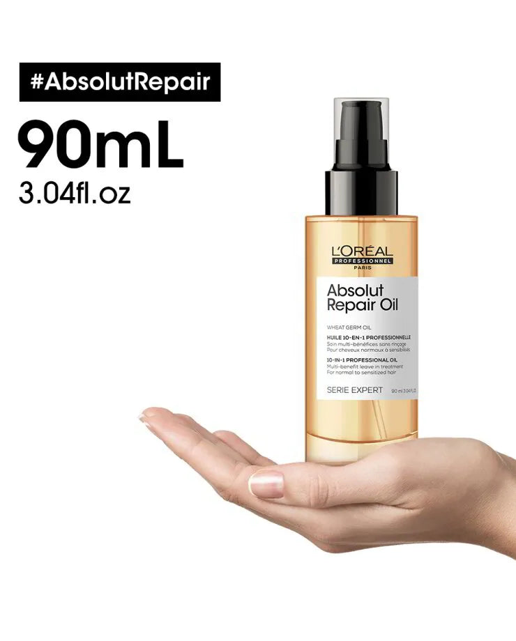L'Oreal Absolut Repair Gold Aceite 10 en 1 Multibeneficios