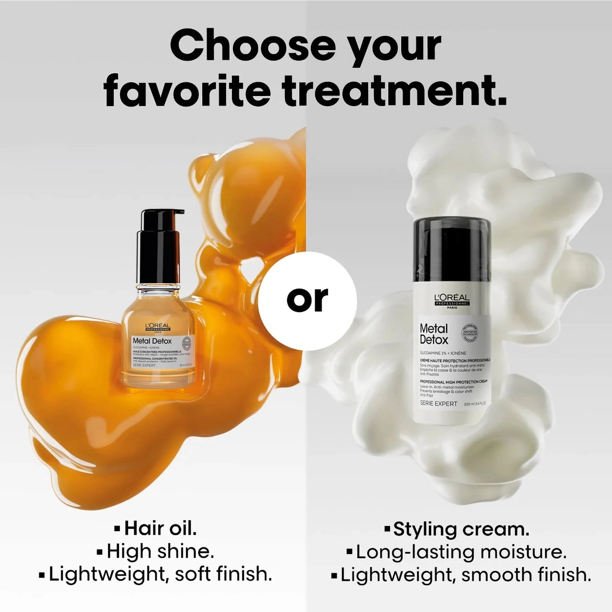 L'Oreal Crema Leave In Metal Detox