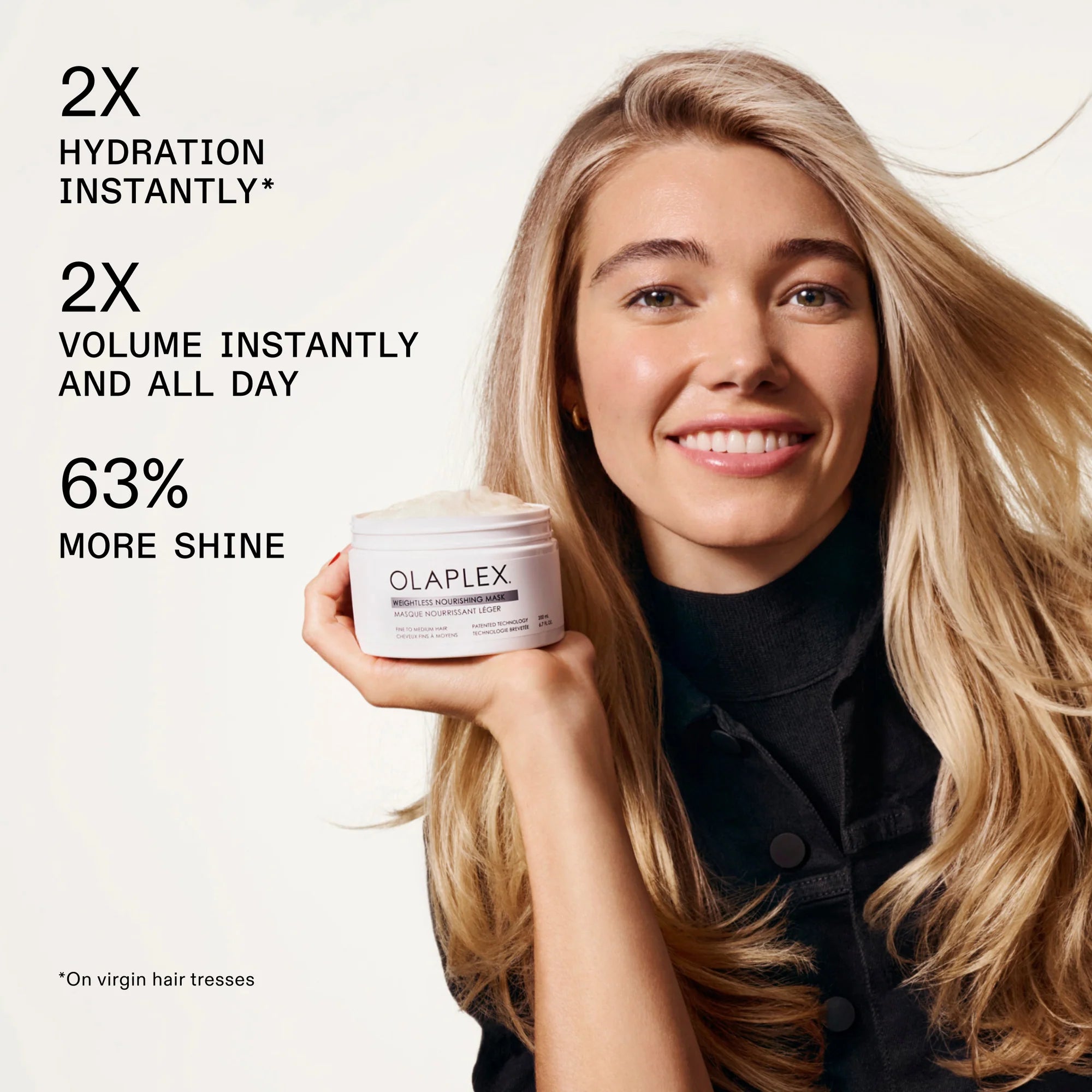 Olaplex Weightless Nourishing Mask – Mascarilla Nutritiva Ligera para Cabello Fino y Medio