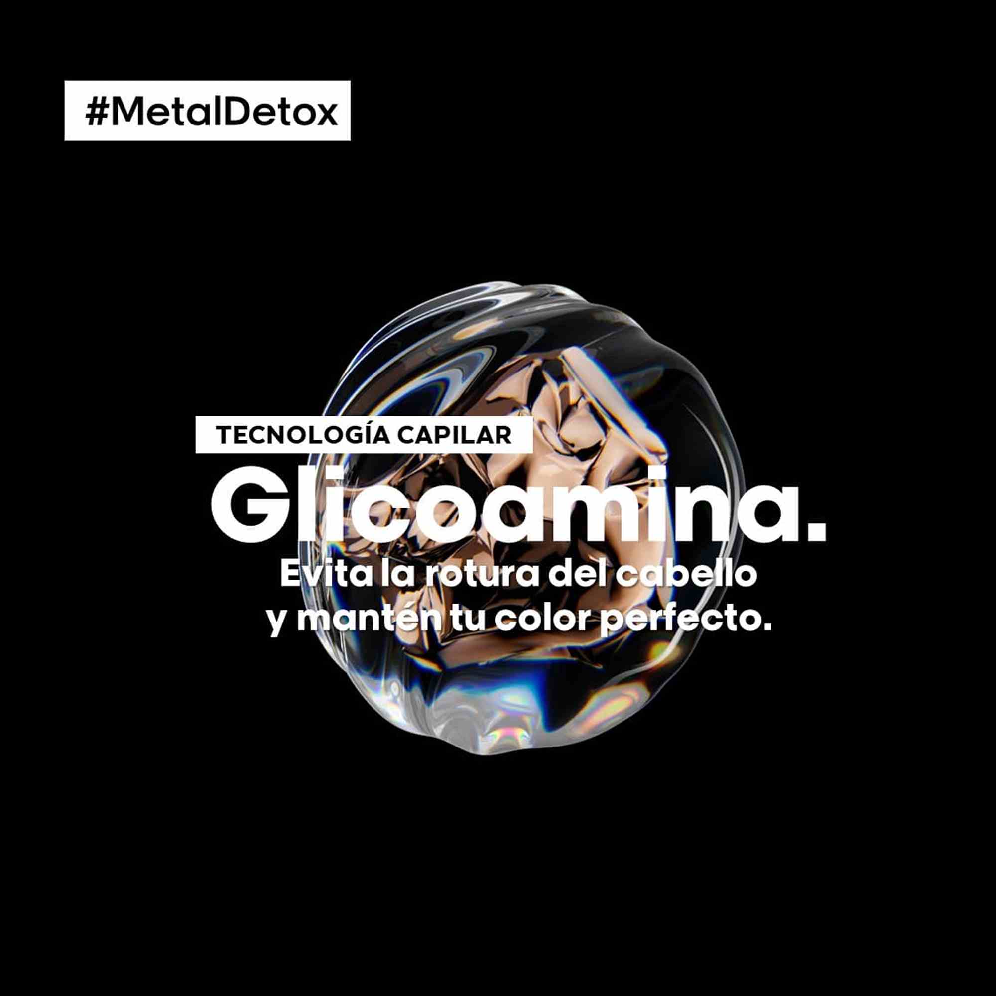 L'Oréal Professionnel Metal Detox Champú – Champú Anti-Metales para Cabello Coloreado y Dañado 300 ml