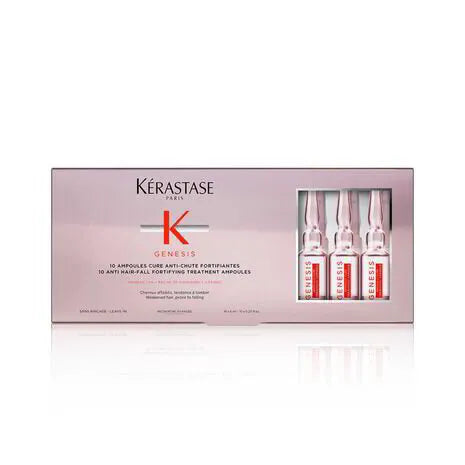 Kérastase Genesis Tratamiento Ampoules Cure Anti-chute Fortifiantes Ampollas anticaída