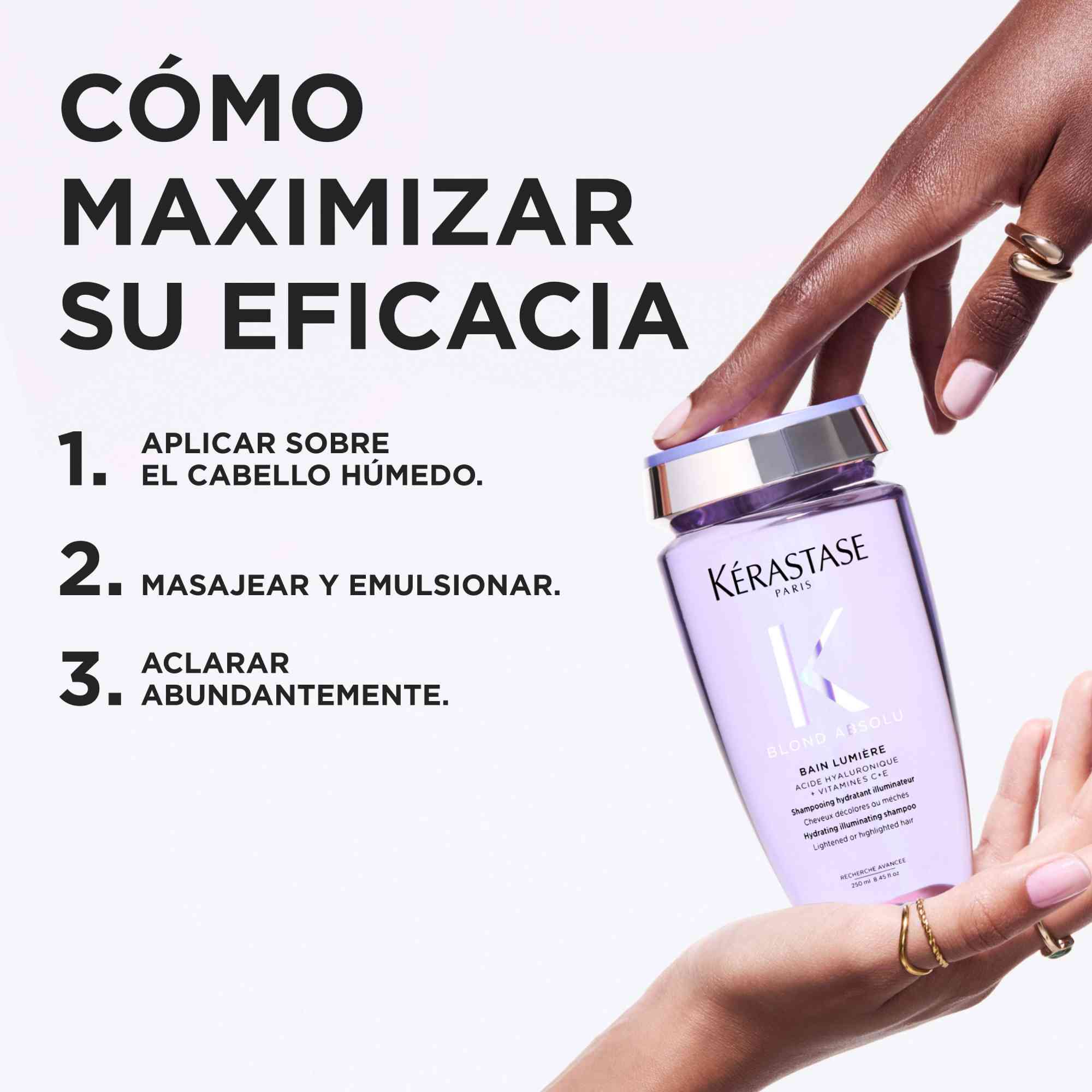 Kérastase Blond Absolu Bain Lumière – Champú Iluminador para Cabello Rubio