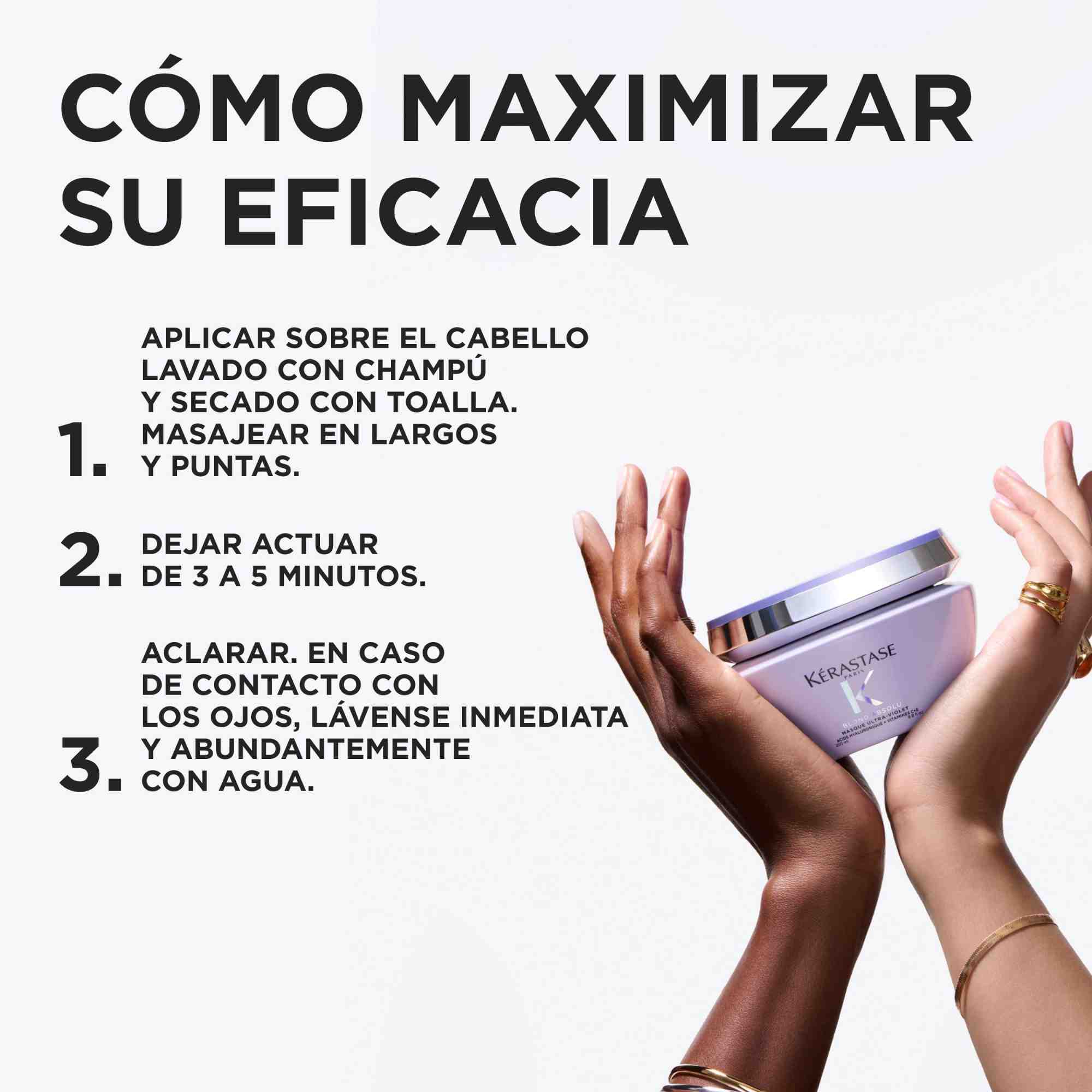 Kérastase Blond Absolu Masque Ultra-Violet – Mascarilla Neutralizadora Anti-Amarillos