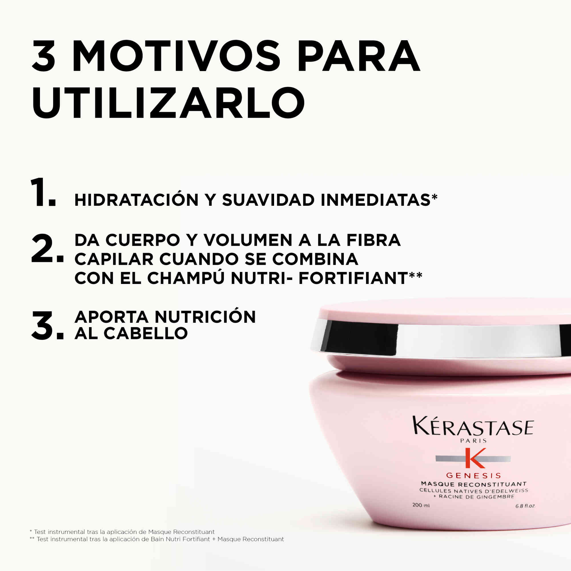 Kérastase Genesis Masque Reconstituant Mascarilla Anticaída Fortificante
