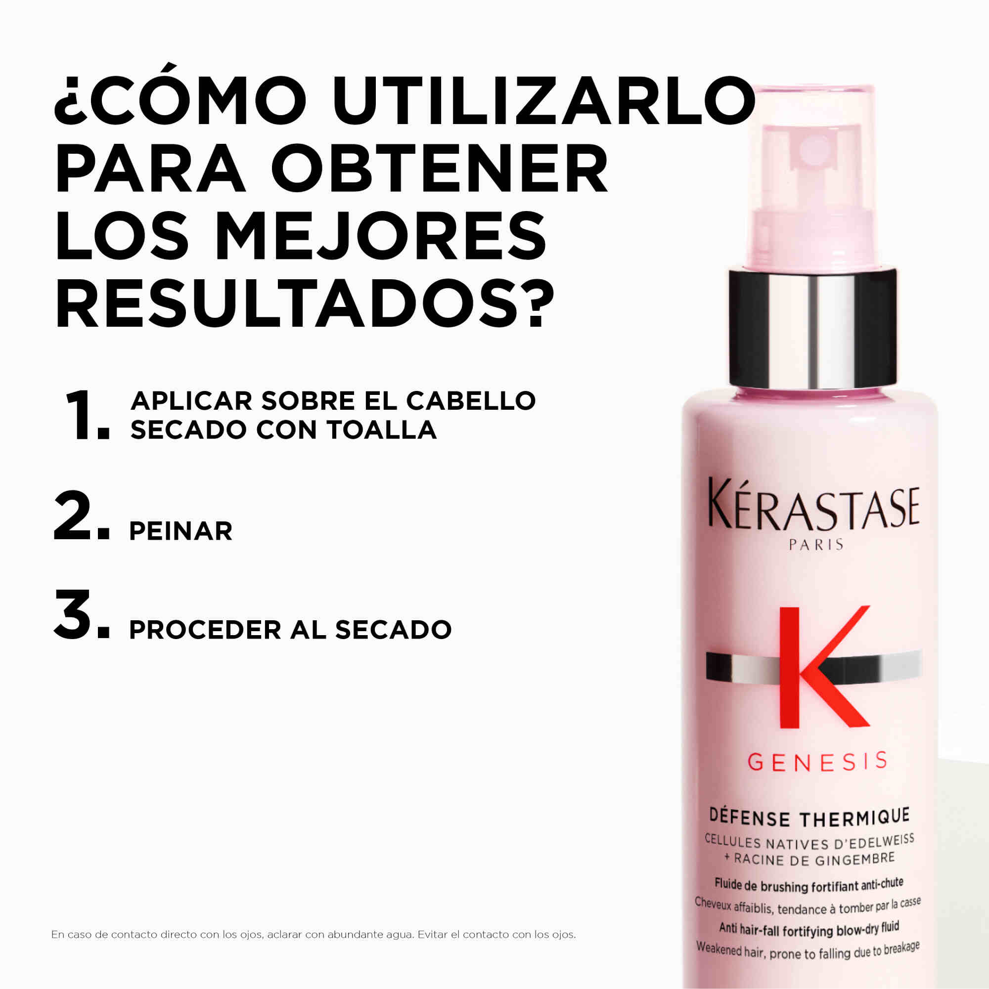 Kérastase Genesis Défense Thermique Protector Anticaída y Protección Térmica