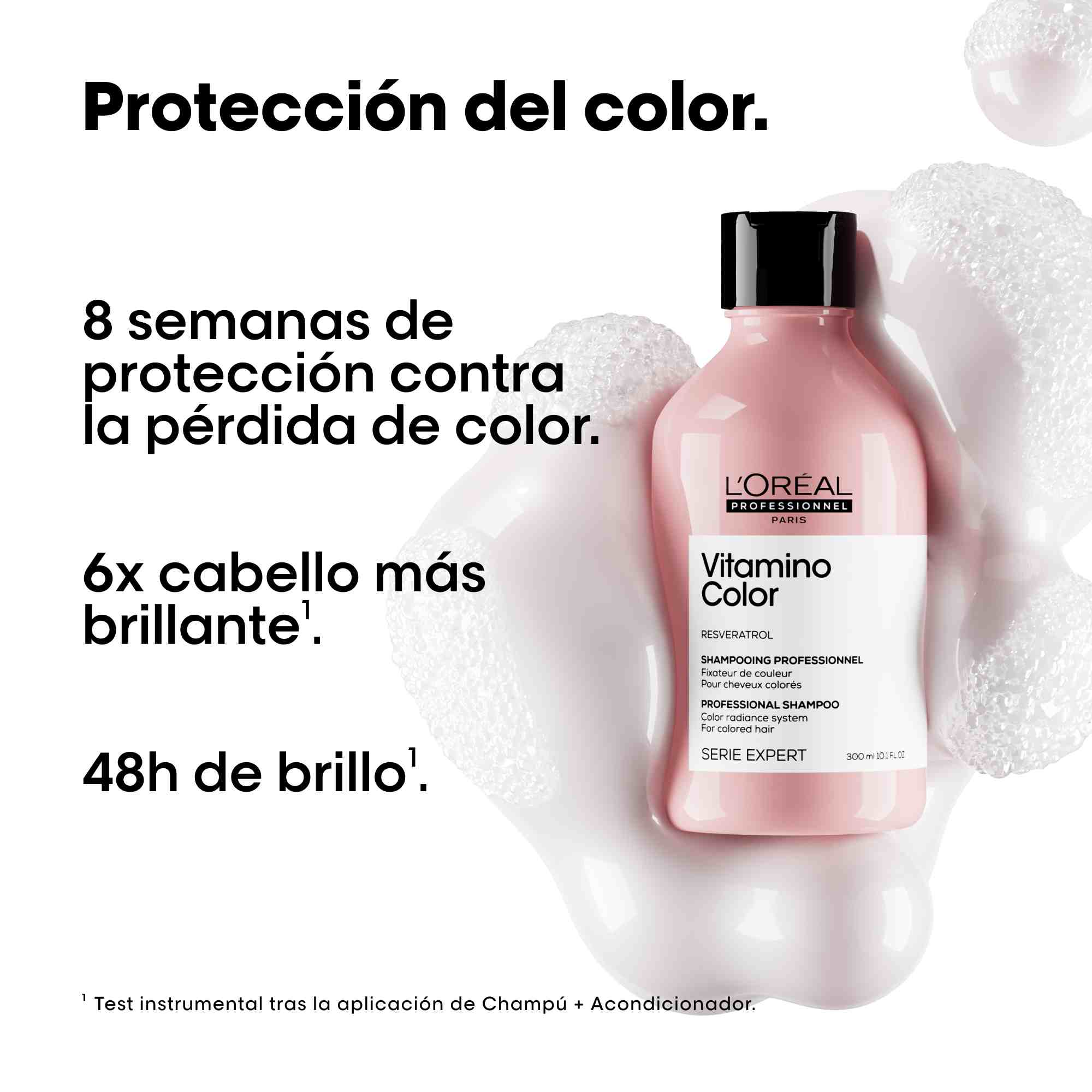 L'Oréal Professionnel Vitamino Color – Champú Protector del Color con Resveratrol
