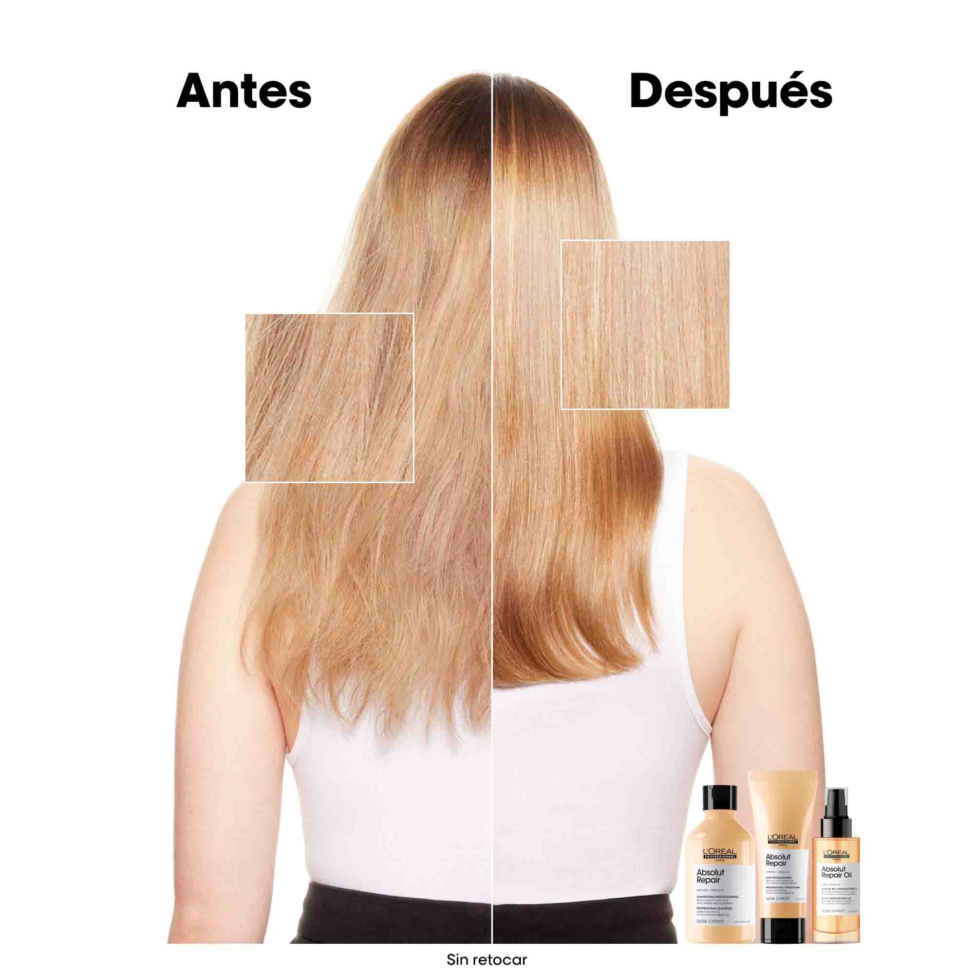 L'Oréal Professionnel Absolut Repair Conditioner – Acondicionador Reparador para Cabello Seco y Dañado
