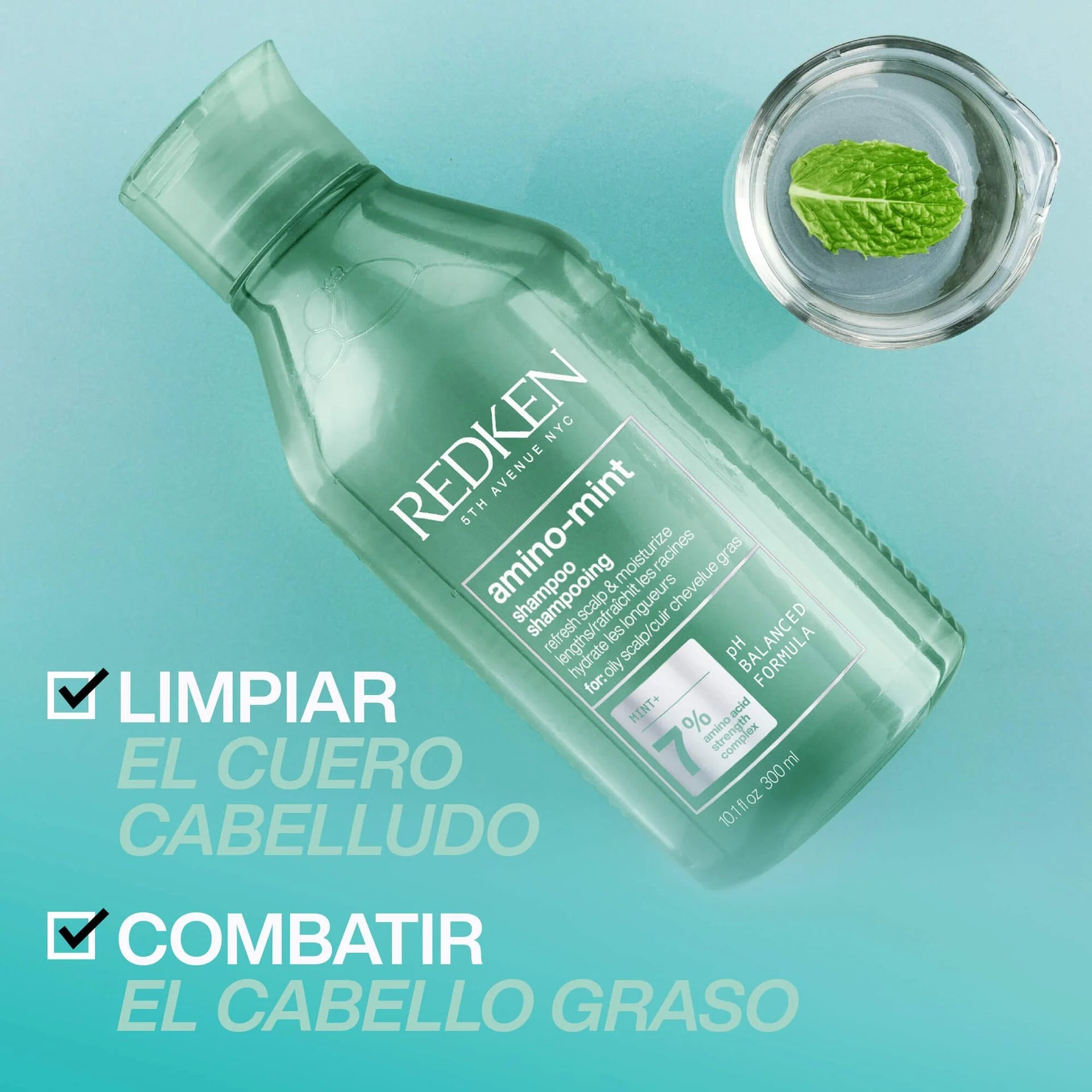 Redken Champú Amino-Mint