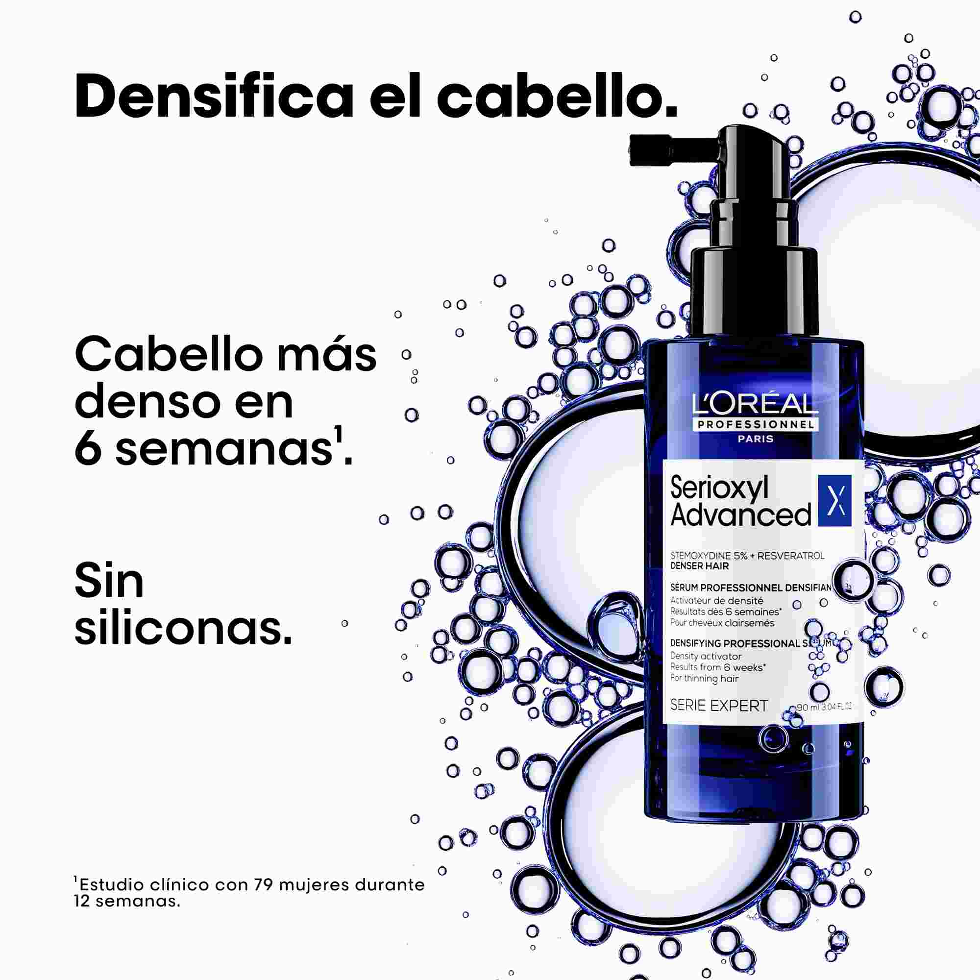 L'Oréal Professionnel Serioxyl Advanced Denser Hair – Sérum Densificante para Cabello con Pérdida de Densidad