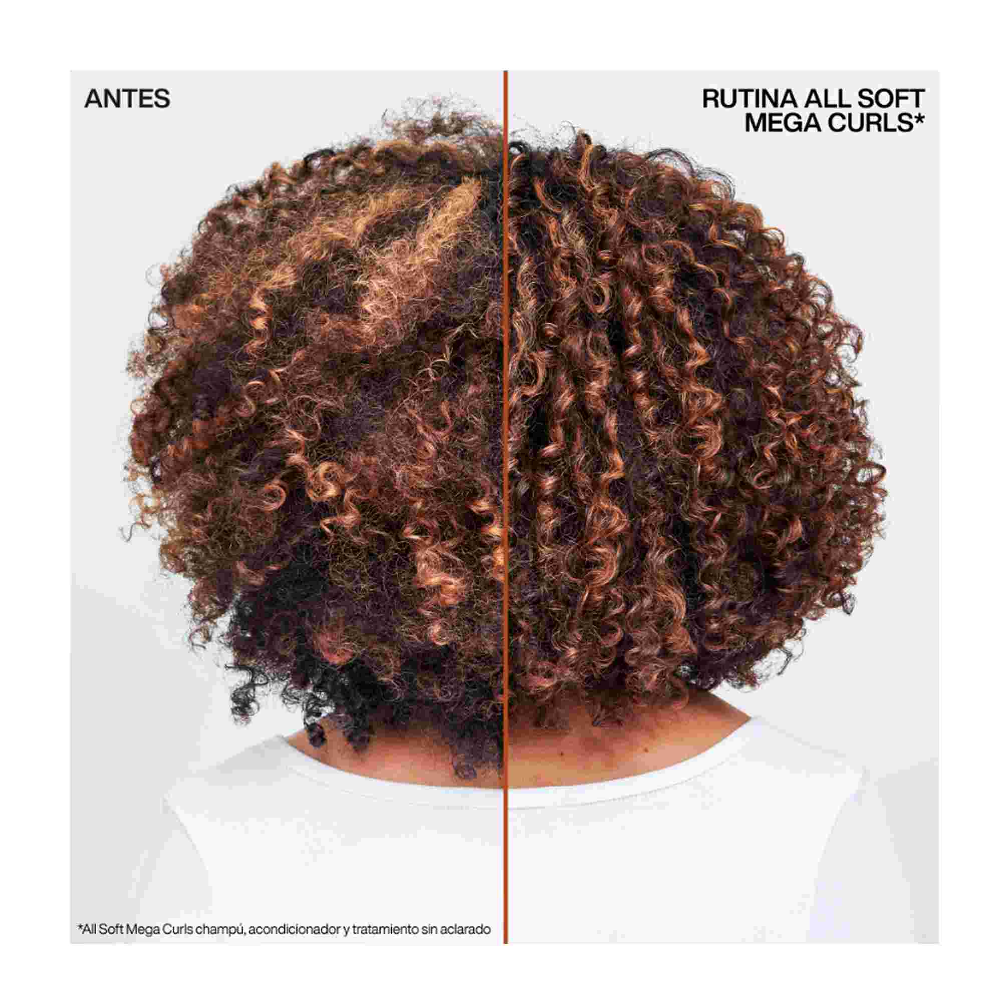 Redken All Soft Mega Curls Shampoo – Champú Nutritivo e Hidratante para Cabello Rizado