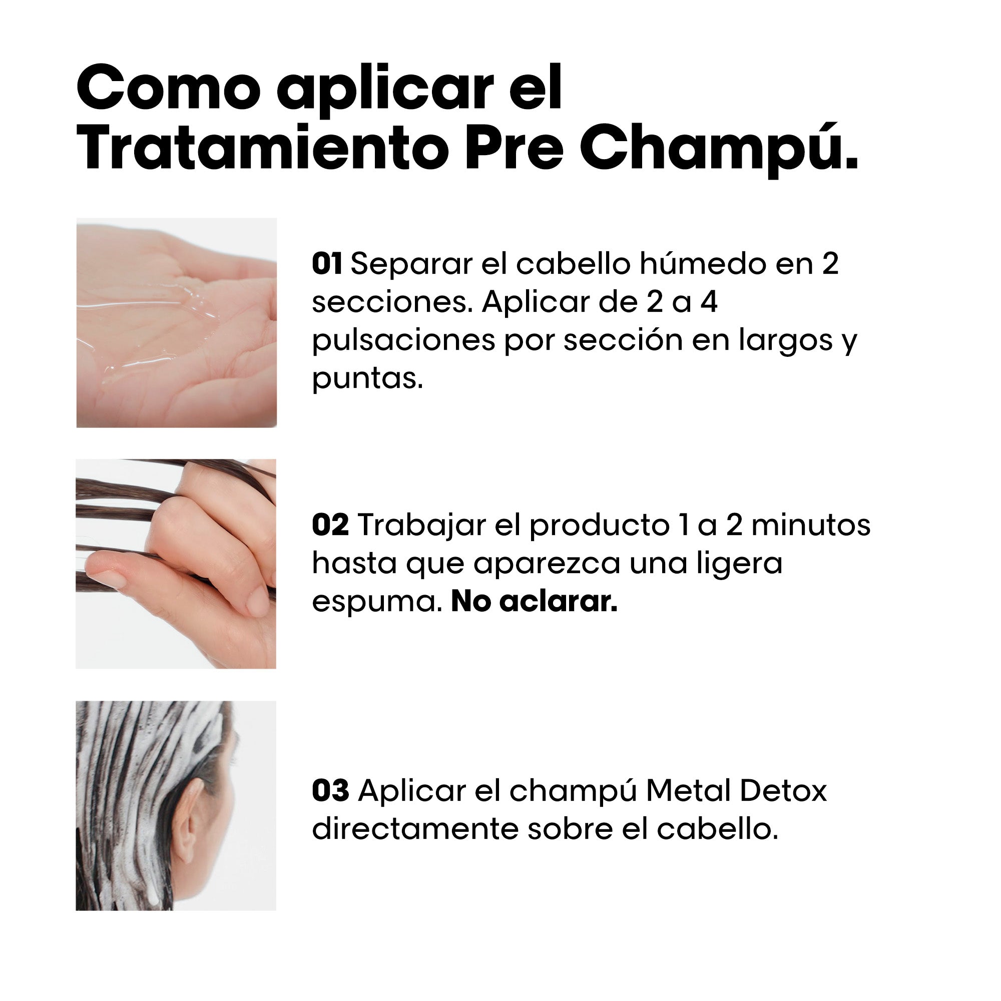 L'Oréal Professionnel Metal Detox Pre-Champú – Tratamiento Antiporosidad y Antirrotura