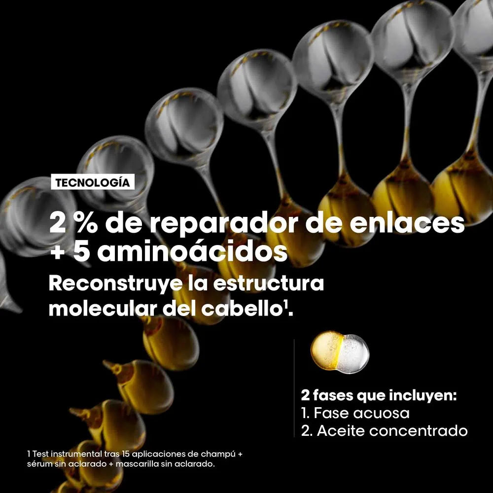 L'Oréal Professionnel Absolut Repair Molecular Oil – Aceite Bifásico Reparador y Antiencrespamiento