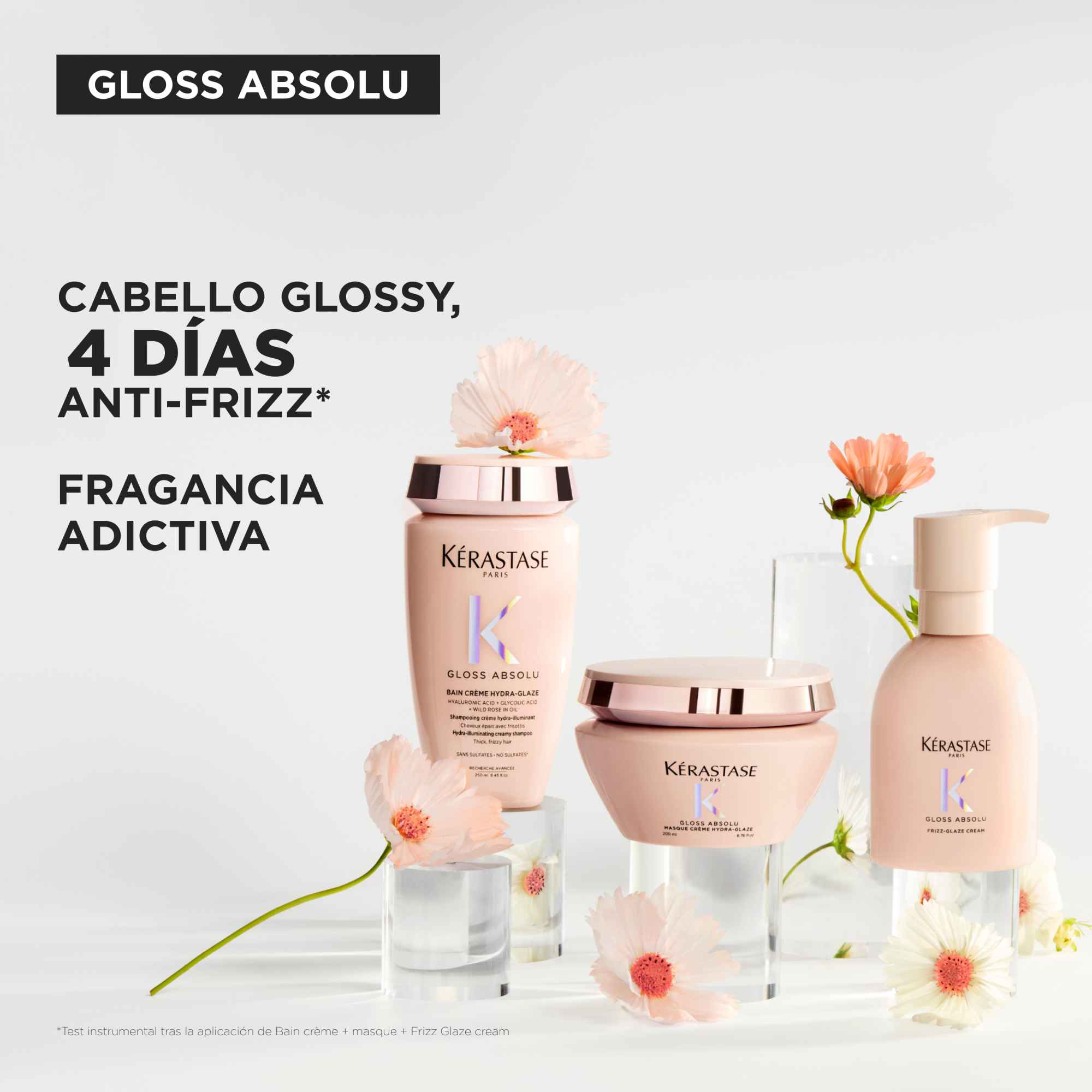 Kérastase Gloss Absolu Masque Crème Hydra-Glaze Mascarilla Iluminadora