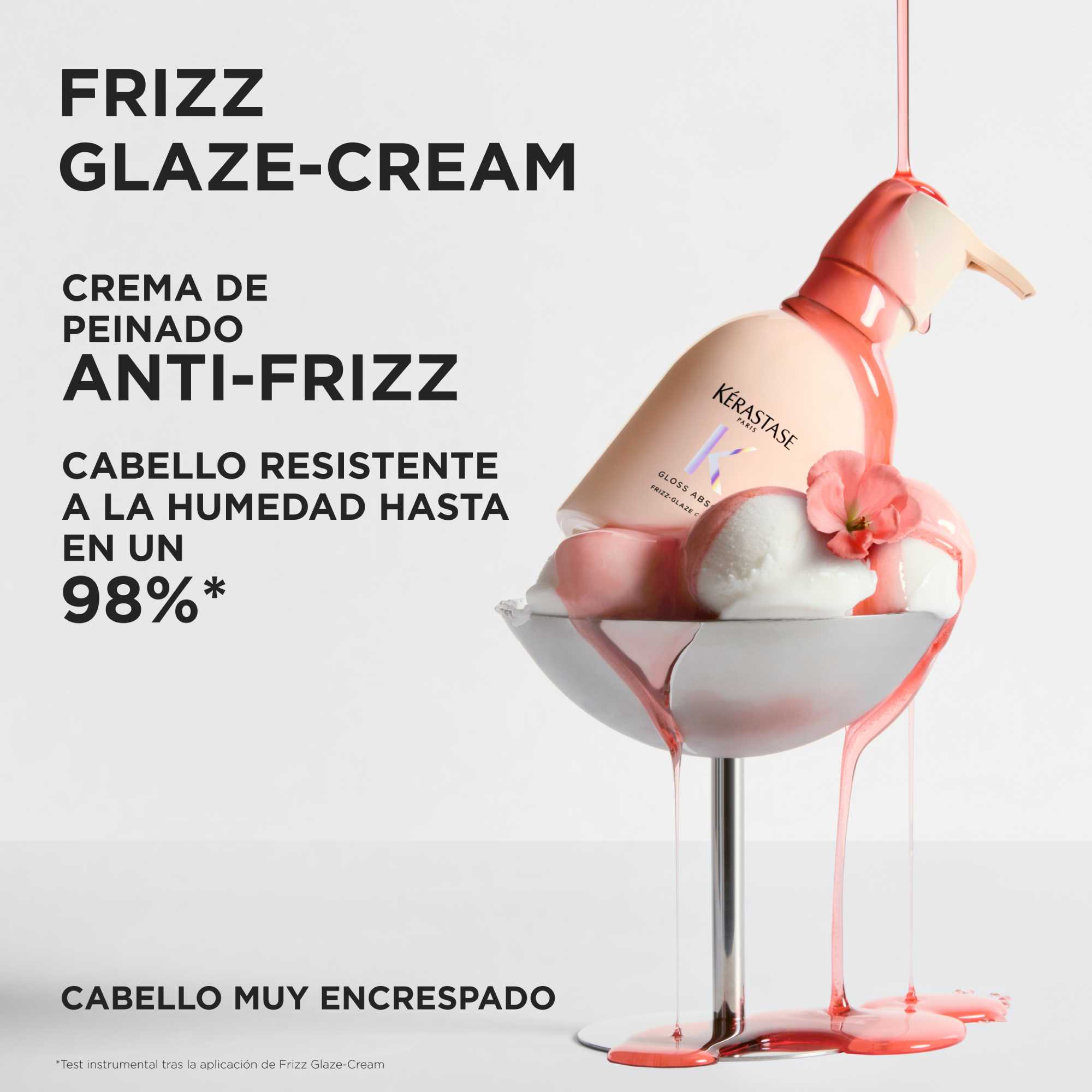 Kérastase Gloss Absolu Frizz-Glaze Cream Crema Antiencrespamiento