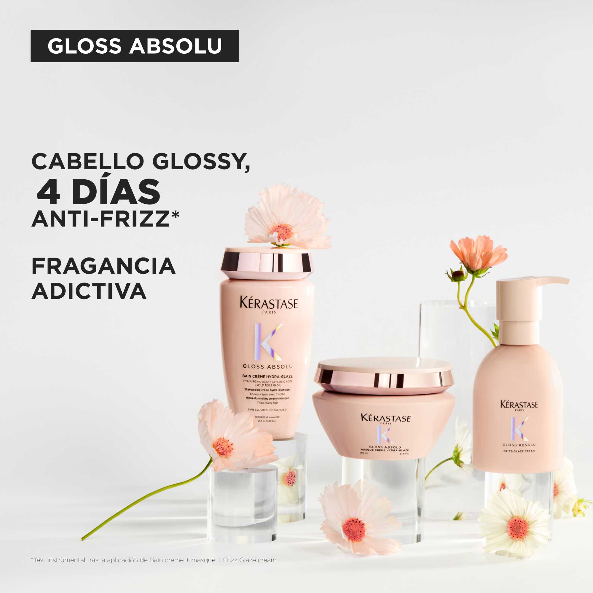 Kérastase Gloss Absolu Frizz-Glaze Cream Crema Antiencrespamiento