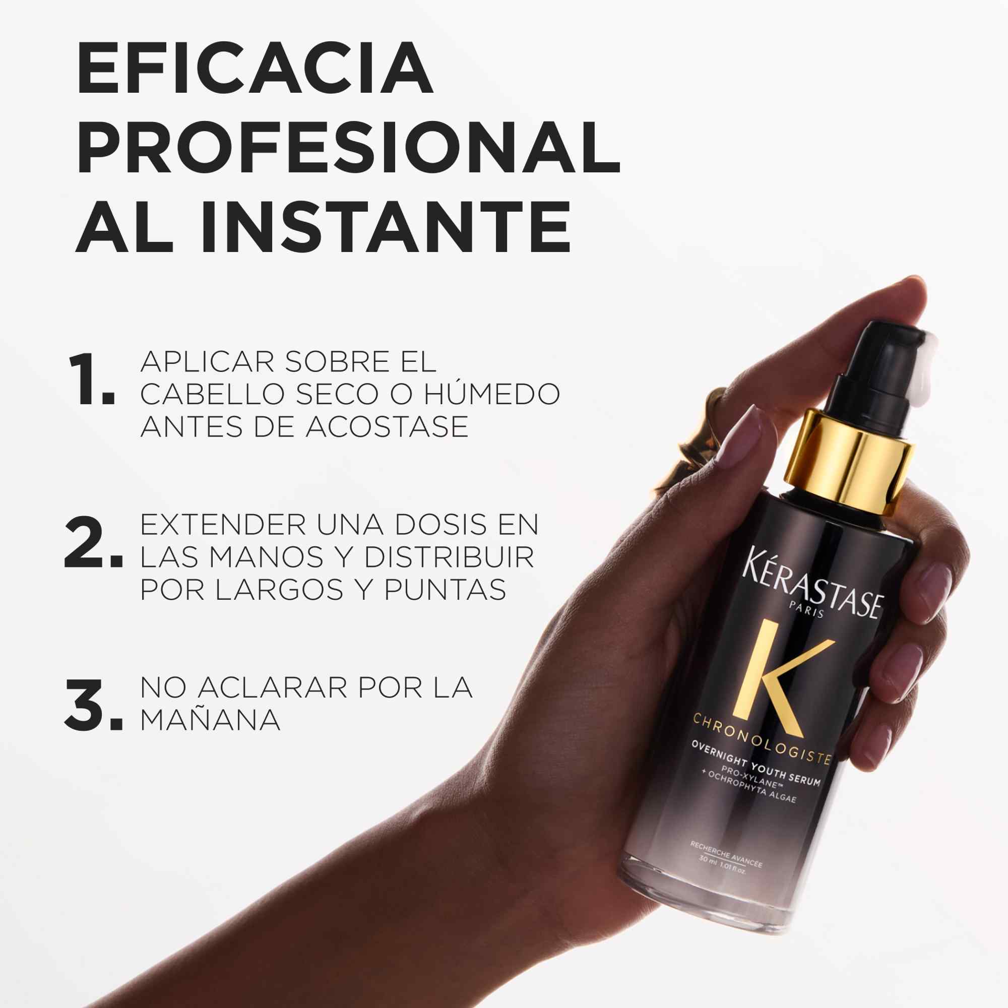 Kérastase Chronologiste Sérum de Nuit Régénérant – Sérum Nocturno Regenerador