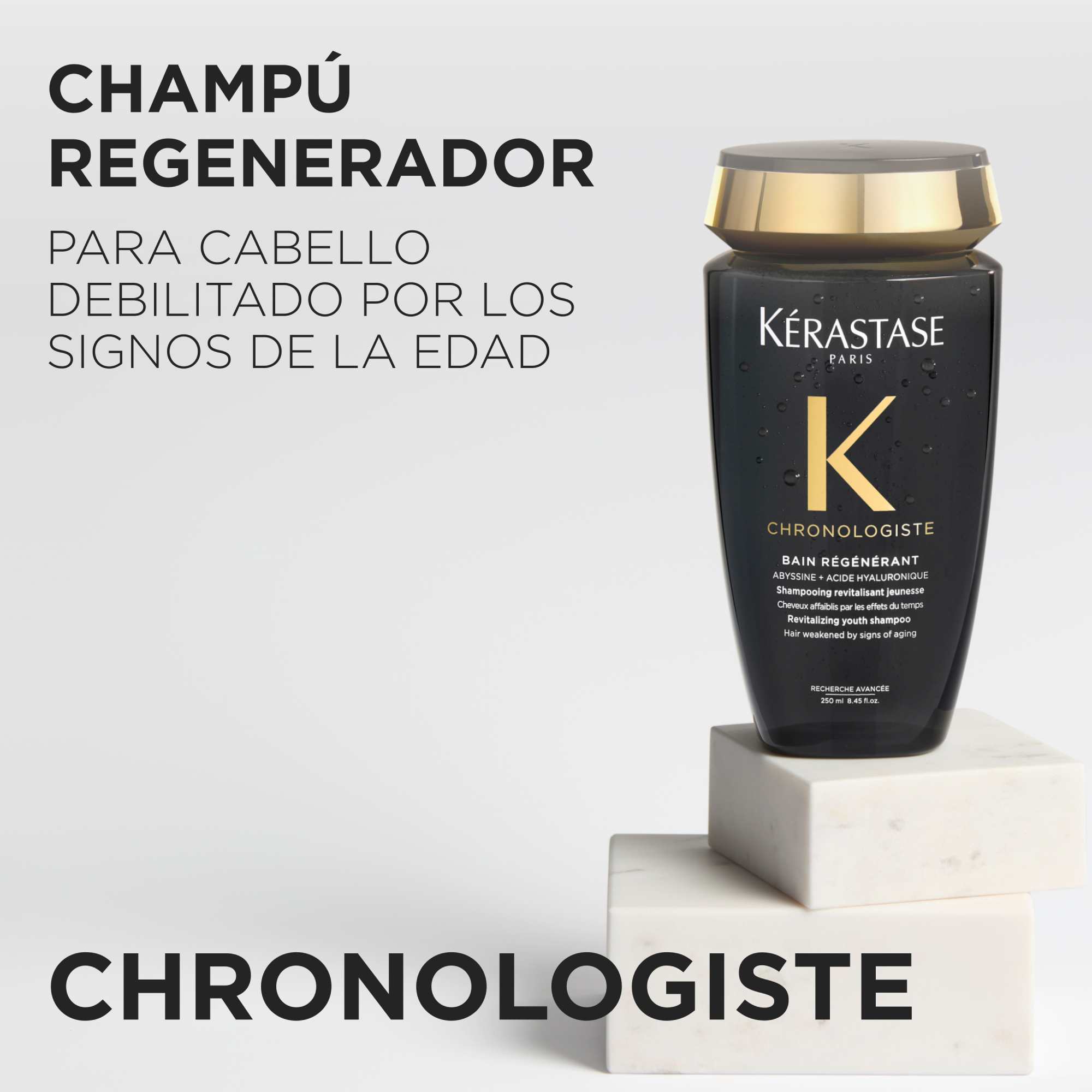 Kérastase Chronologiste Bain Régénérant Champú – Revitalización y Brillo