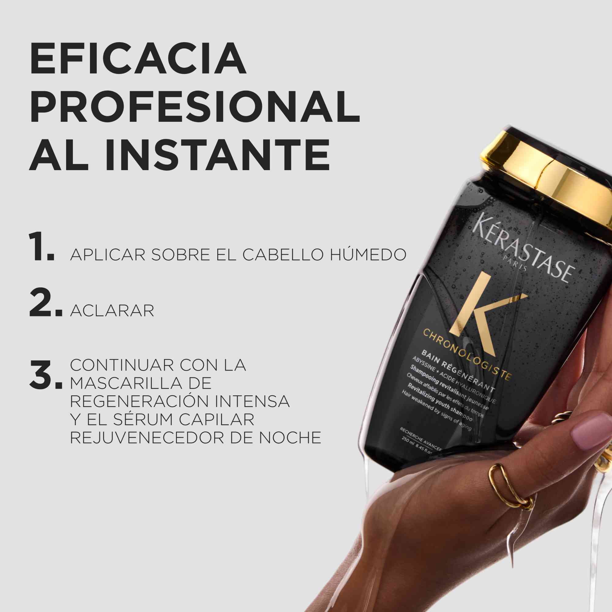 Kérastase Chronologiste Bain Régénérant Champú – Revitalización y Brillo