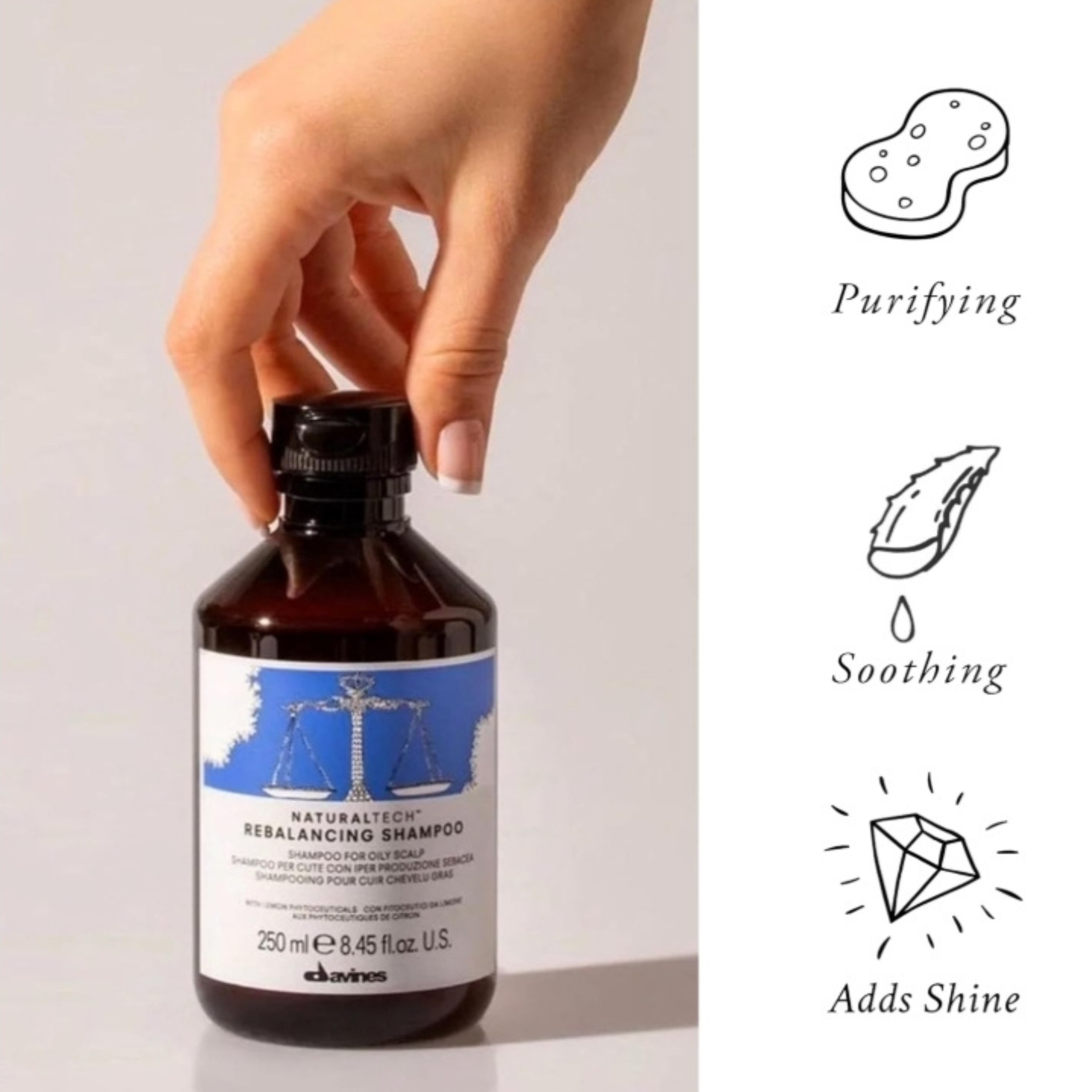 Davines NaturalTech Rebalancing Shampoo