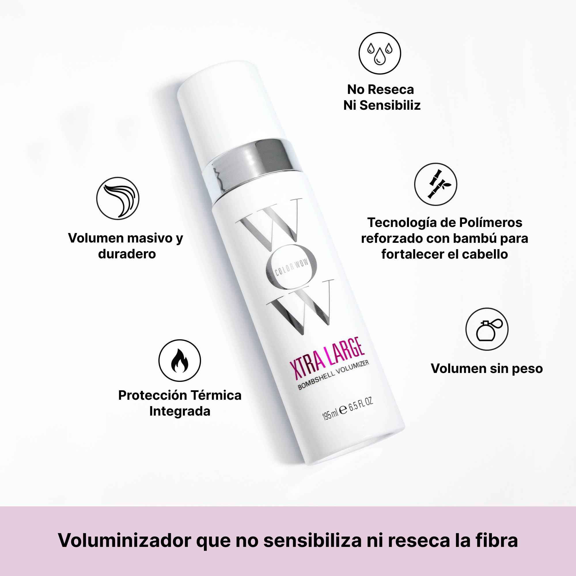 Color Wow Xtra Large Bombshell Volumizer – Espuma Voluminizadora para un Cabello con Más Cuerpo