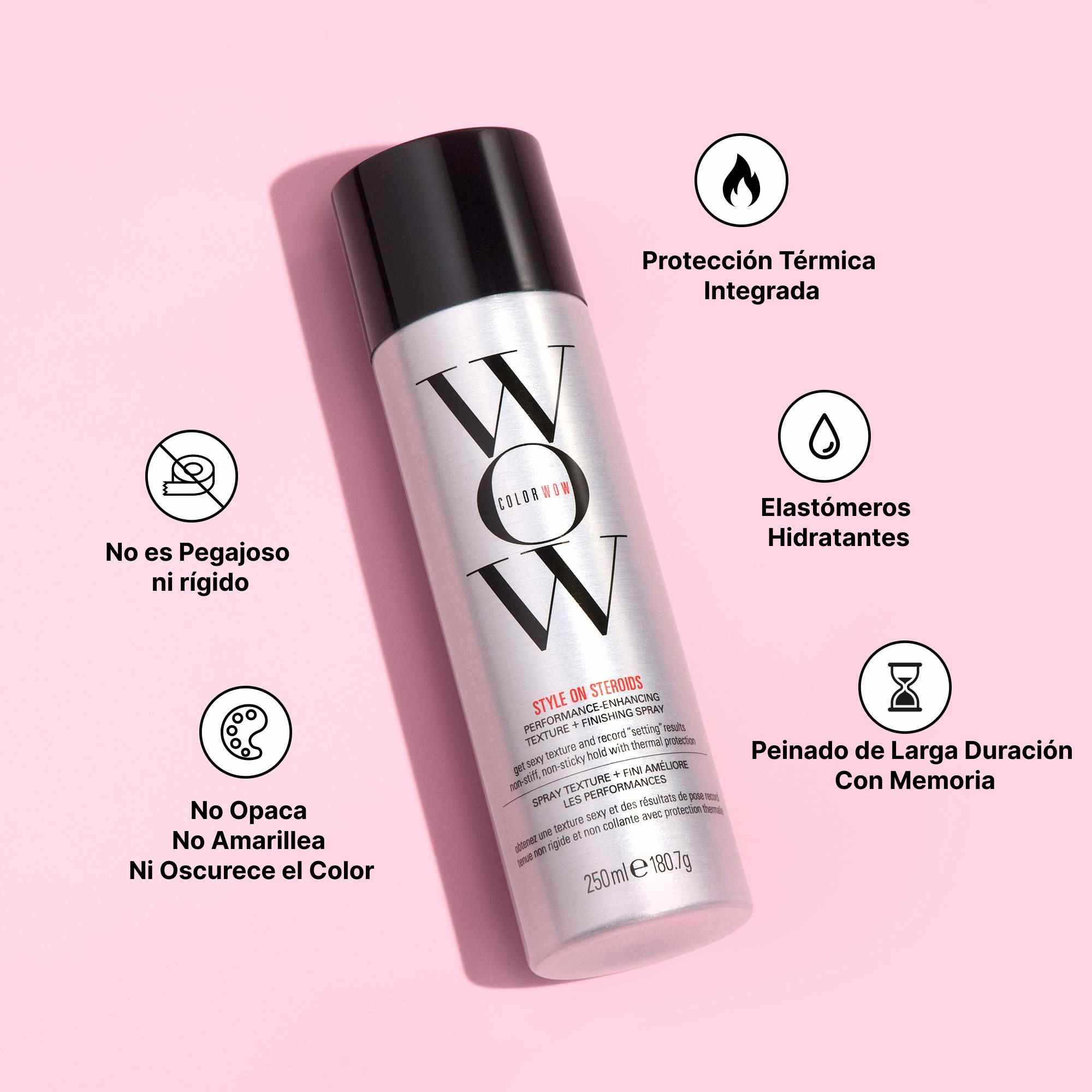 Color Wow Style on Steroids – Spray Texturizante y de Acabado