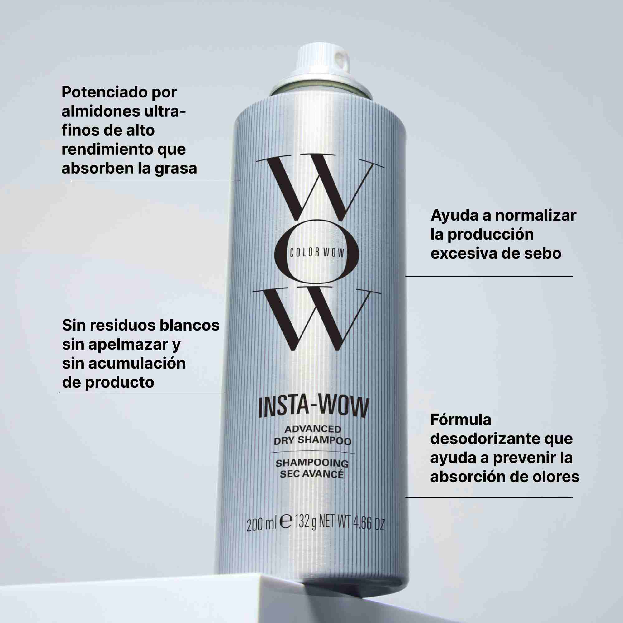 Color Wow Insta-Wow Advanced Dry Shampoo – Champú Seco para Refrescar el Cabello