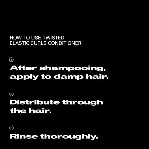 Sebastian Professional Twisted Elastic Curl Conditioner – Acondicionador para Rizos con Elasticidad y Definición