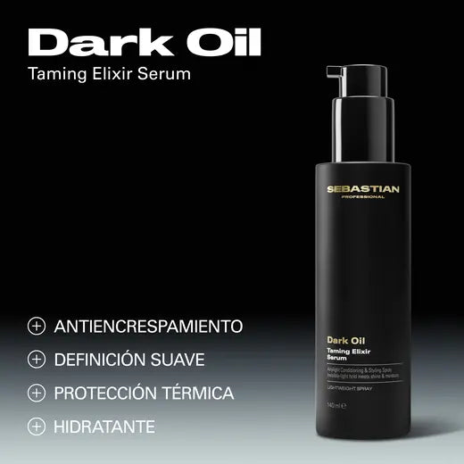 Sebastian Professional Dark Oil Taming Elixir Serum – Sérum Suavizante Antiencrespamiento