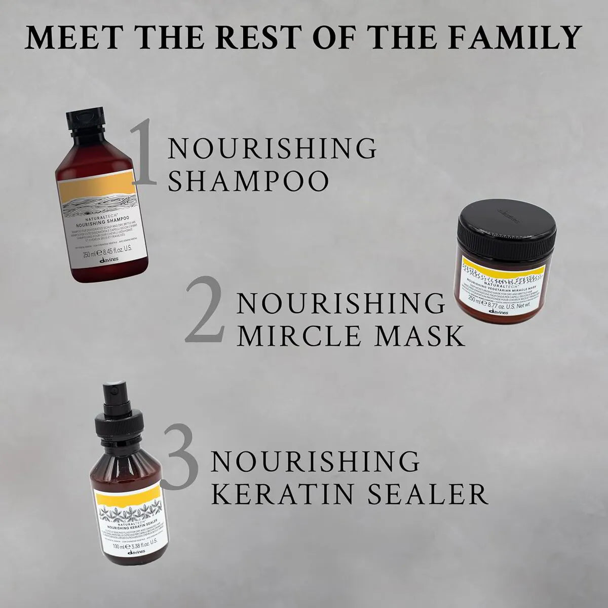 Davines NaturalTech Nourishing Vegetarian Miracle Conditioner