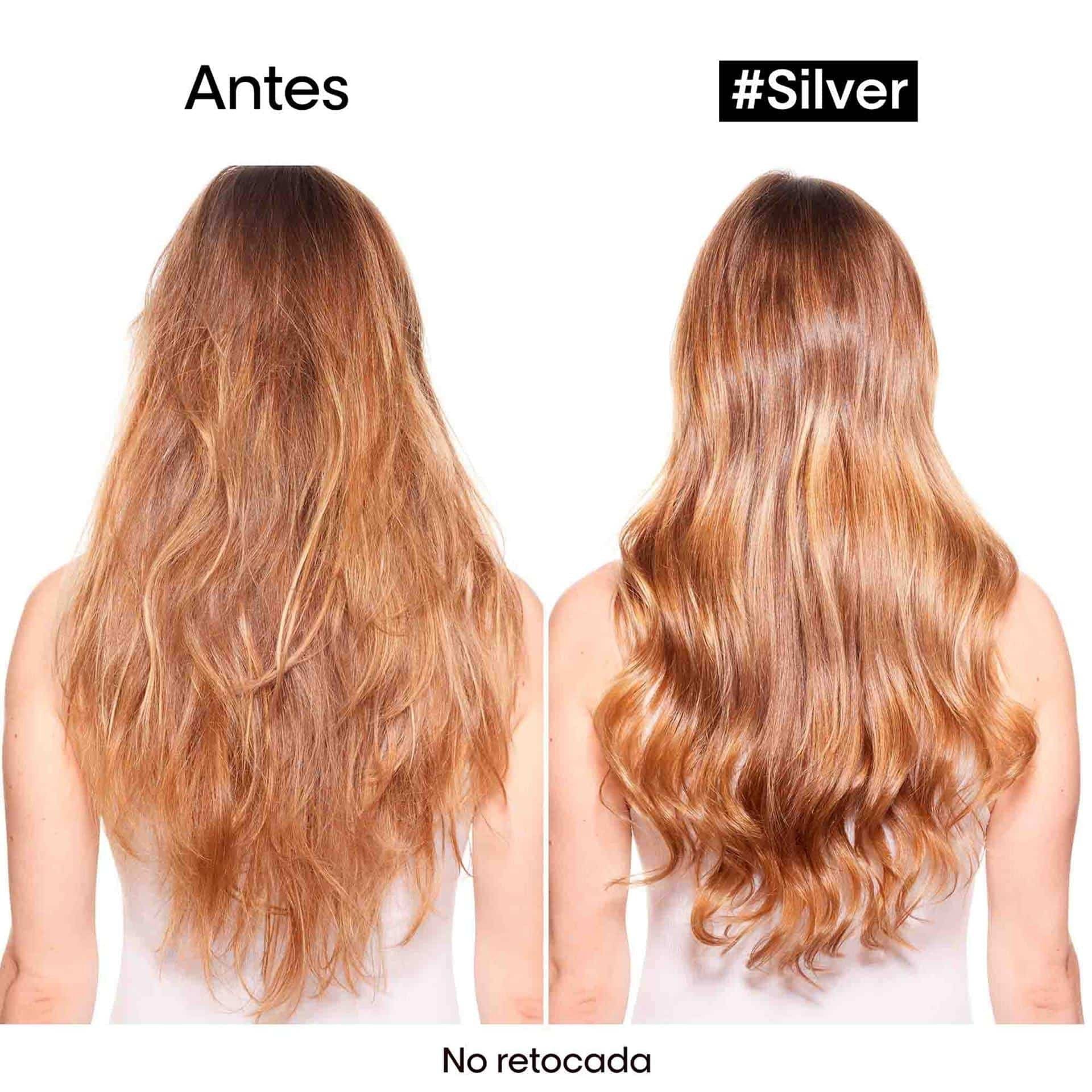 L'Oréal Professionnel Serie Expert Silver – Acondicionador Matizador para Cabello Gris y Blanco