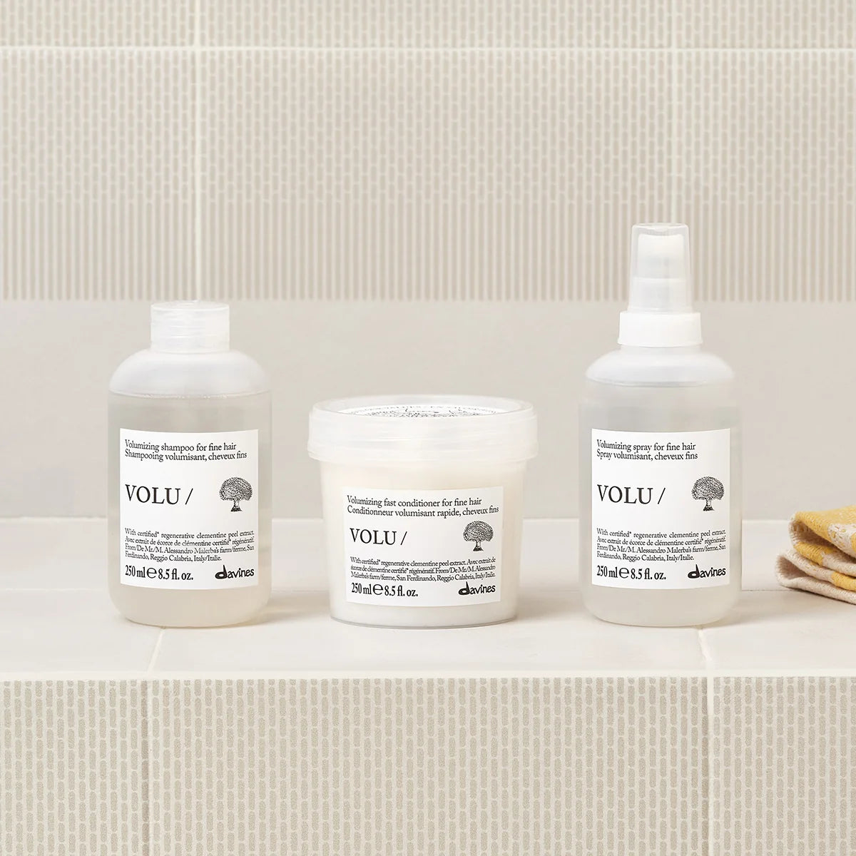 Davines VOLU Shampoo – Champú Voluminizador para Cabello Fino