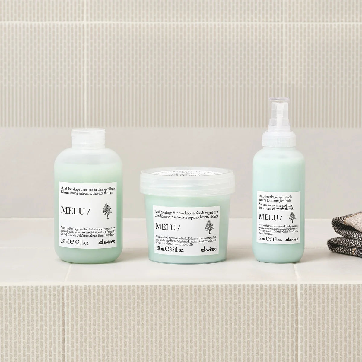 Davines MELU Shampoo – Champú Antirotura para Cabello Dañado