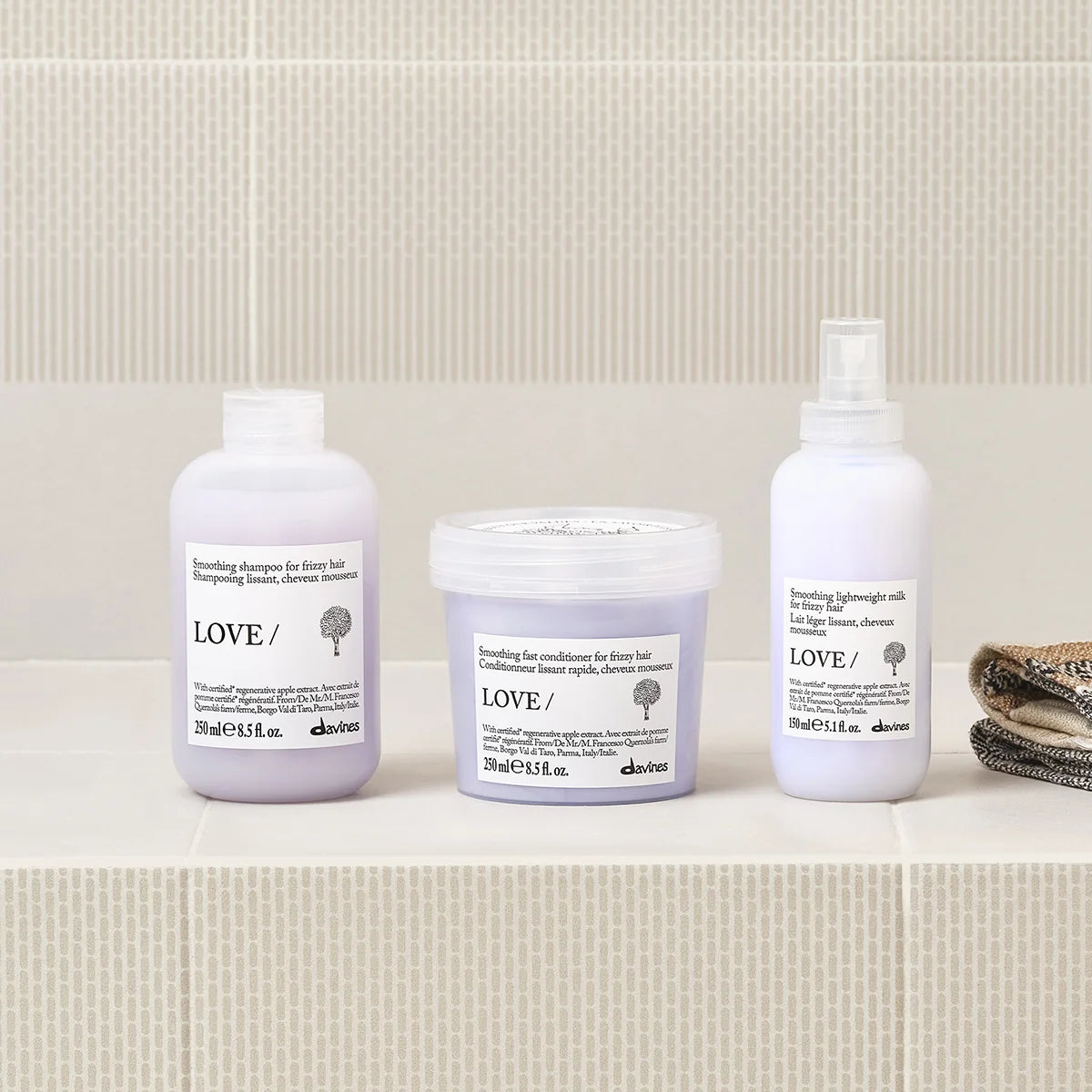 Davines LOVE Smoothing Shampoo – Champú Alisador y Antiencrespamiento
