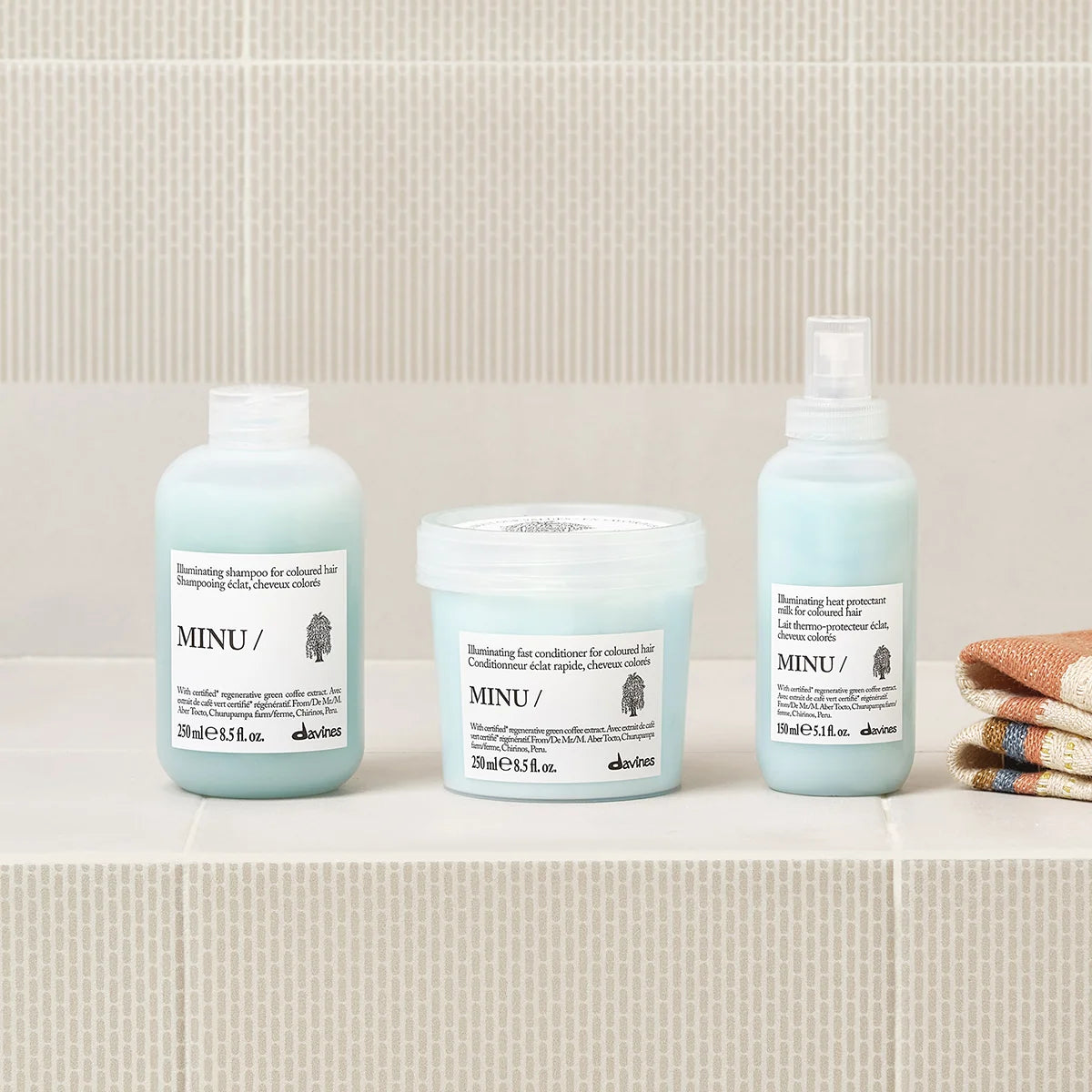 Davines MINU Hair Mask – Mascarilla Iluminadora para Cabello Coloreado