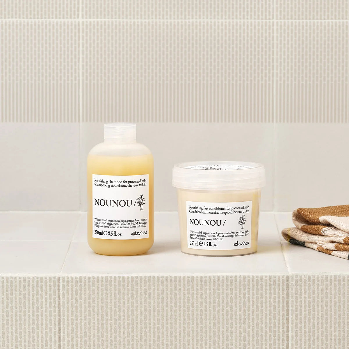 Davines NOUNOU Conditioner – Acondicionador Nutritivo para Cabello Tratado y Dañado