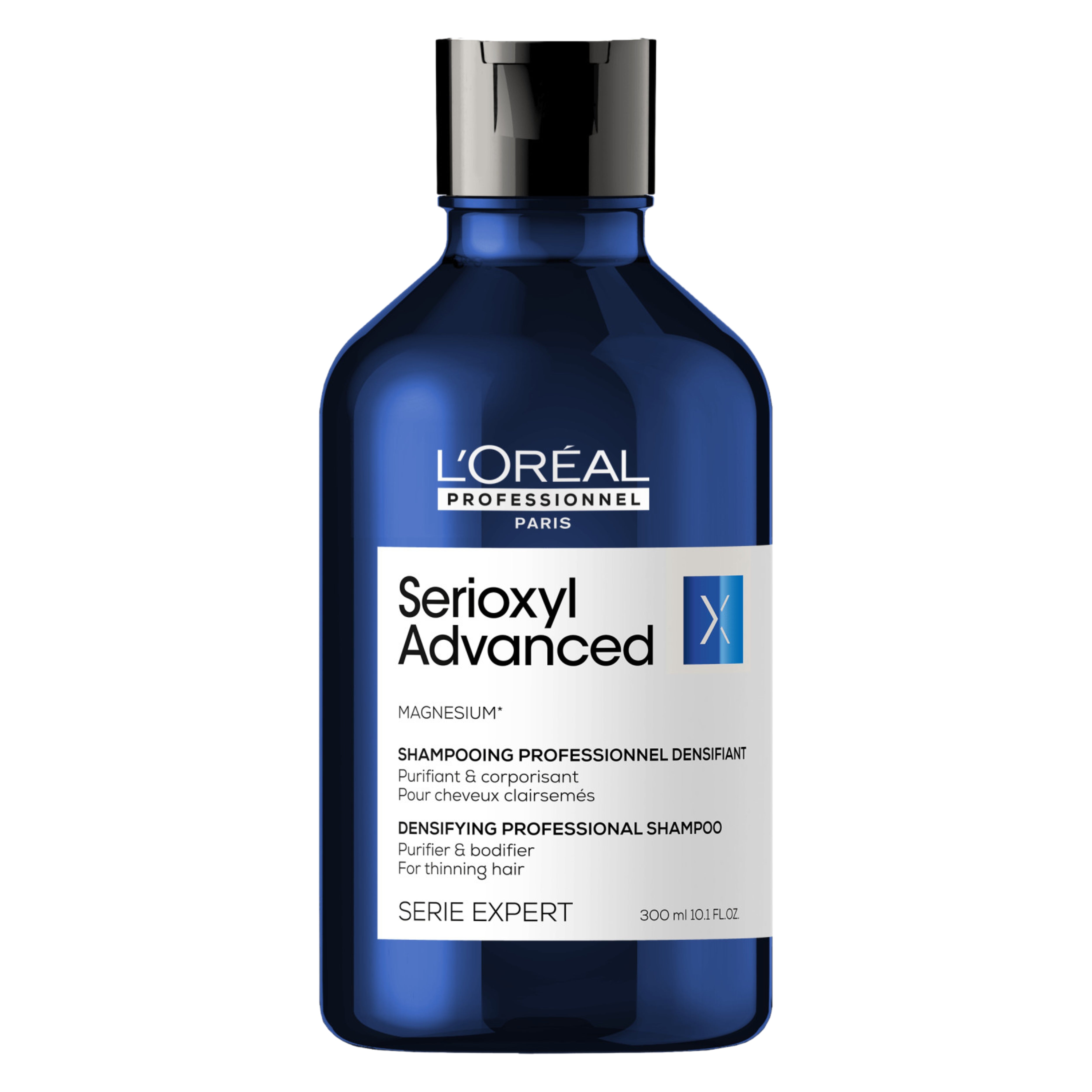 L'Oréal Professionnel Serioxyl Advanced – Champú Densificante para Cabello Fino y con Pérdida de Densidad