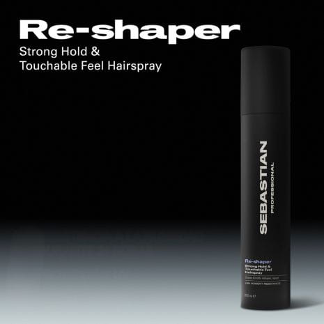 Sebastian Professional Re-Shaper – Laca de Fijación Fuerte y Flexible con Resistencia a la Humedad