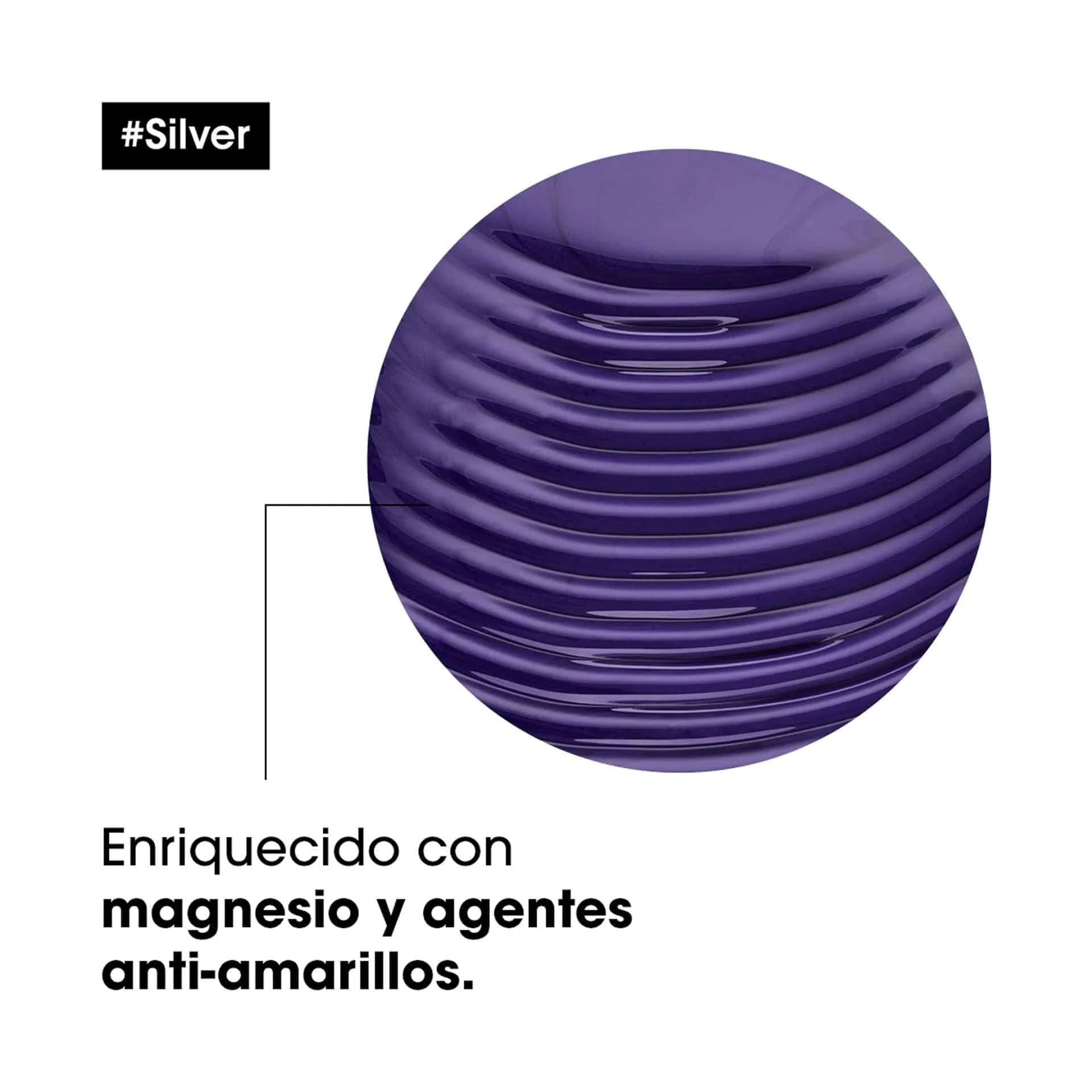 L'Oréal Professionnel Serie Expert Silver – Acondicionador Matizador para Cabello Gris y Blanco
