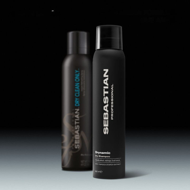 Sebastian Professional Drynamic – Champú en Seco con Almidón de Tapioca para Refrescar y Aportar Volumen
