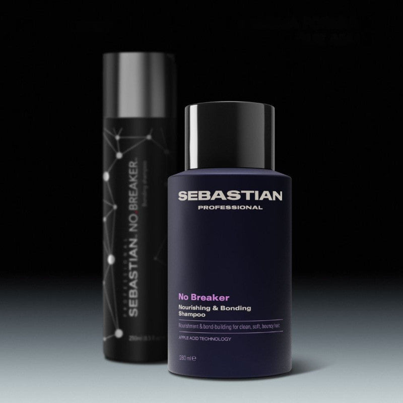 Sebastian Professional No Breaker Nourishing & Bonding Shampoo – Champú Nutritivo y Reparador con Tecnología de Ácido Málico