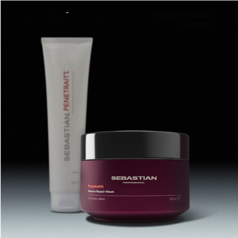Sebastian Professional Penetraitt Rescue Repair Mask – Mascarilla Reparadora Intensiva para Cabello Dañado