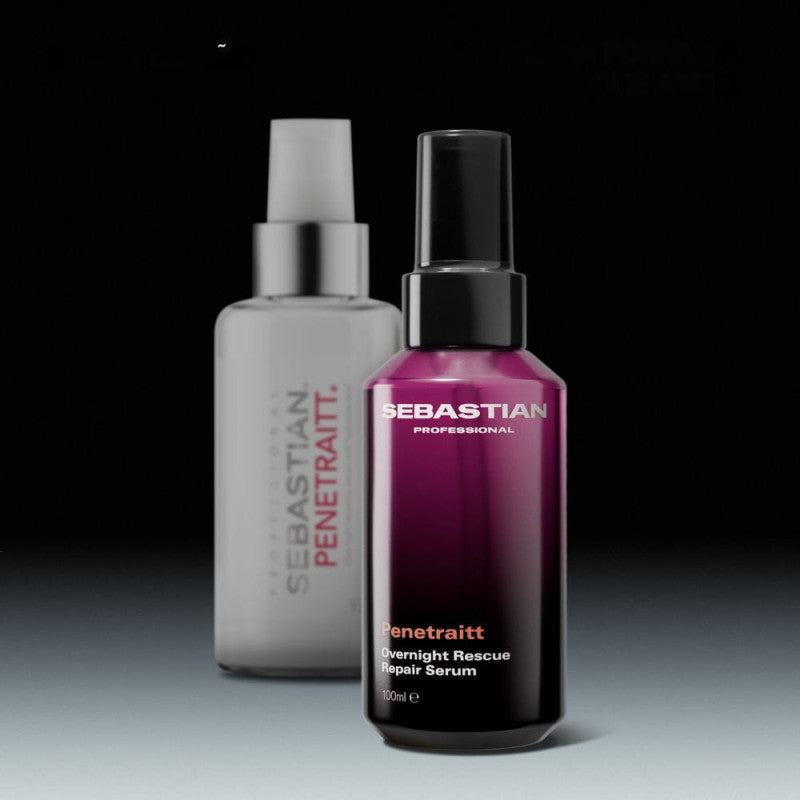 Sebastian Professional Penetraitt Overnight Rescue Repair Serum – Sérum Reparador Nocturno para Cabello Dañado