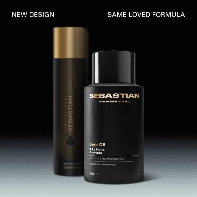 Sebastian Professional Dark Oil Silky Shine Shampoo – Champú Suavizante y de Brillo